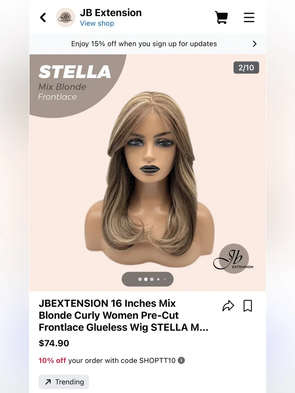 Stellah Mix Blonde 16